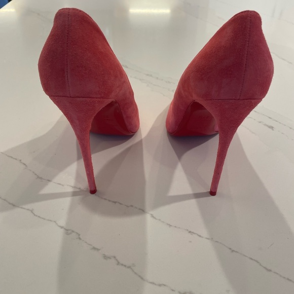 Pink suede Christian Louboutin’s! - Picture 6 of 6